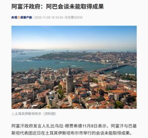 阿富汗和巴基斯坦会谈未能取得成果！巴防长：会谈进入无限期搁置阶段！曾威胁“摧毁”阿富汗塔利班