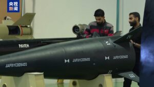 伊朗革命卫队在首都德黑兰举行国防成就展