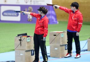 射击世锦赛 中国队单日入账2金