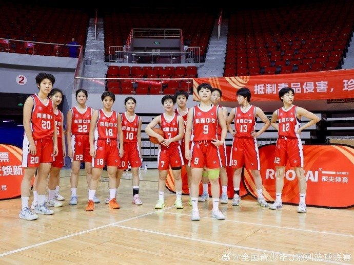 恭喜长沙南雅获得全国U15青少年篮球联赛女子组全国赛冠军📸