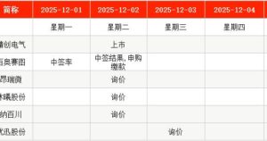 IPO周报｜本周2只新股申购，又一国产GPU龙头来了