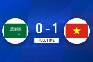 U23亚洲杯：越南1-0沙特三战全胜小组第一晋级 阮庭北破门制胜