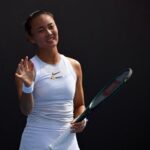 WTA1000迈阿密站资格赛决胜轮：袁悦1-2不敌比勒尔