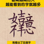 测试显示细心聪明者能看出更多字